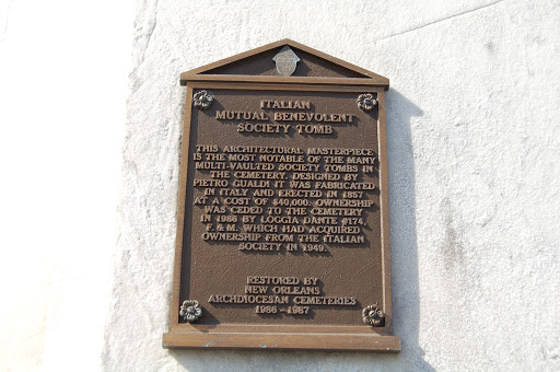 Italian Mutual Benevolent Society Tomb