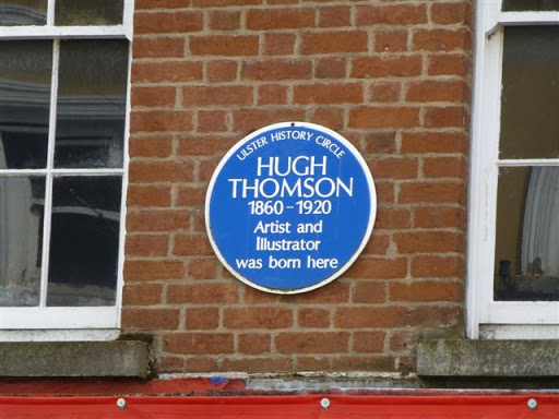 Hugh Thompson plaque, Coleraine