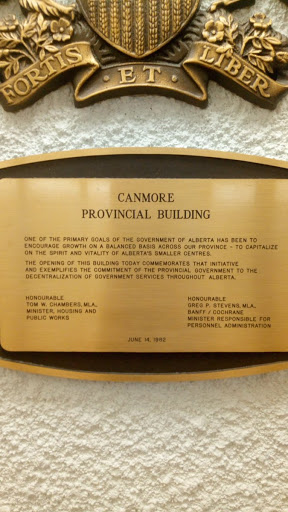 Canmore Provincial Building