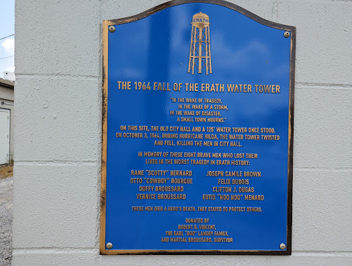 The 1964 Fall of the Erath Water Tower