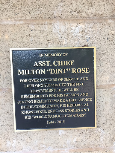 Asst Chief Milton "Dint" Rose