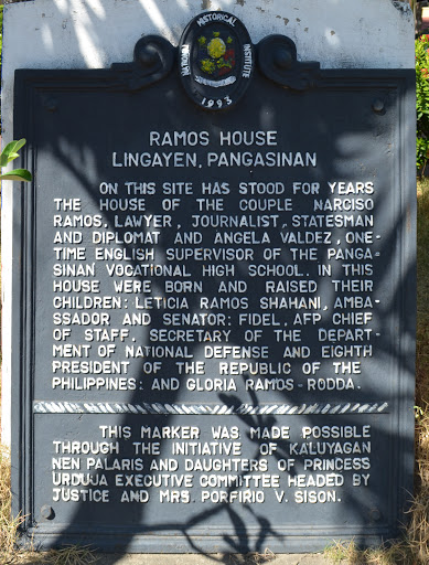 Ramos House historical marker