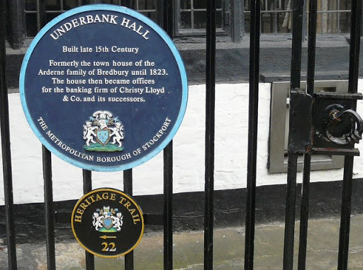 Underbank Hall Blue Plaque