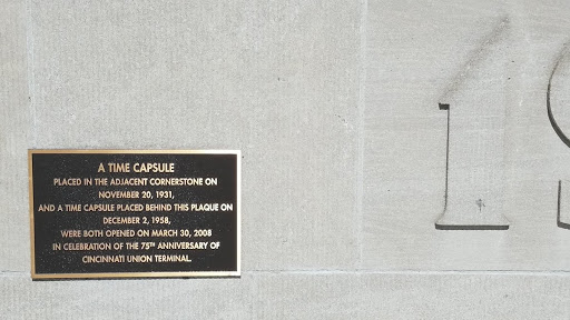 Cincinnati Union Terminal Time Capsule