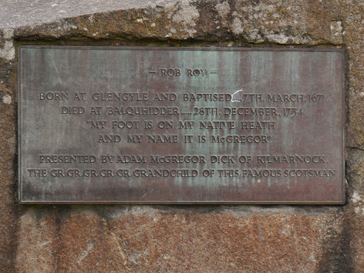 Rob Roy Statue (detail)