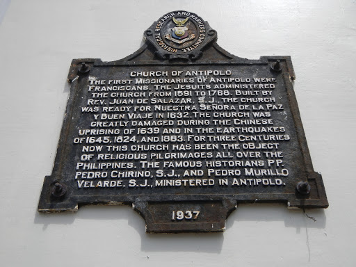 Church of Antipolo historical marker