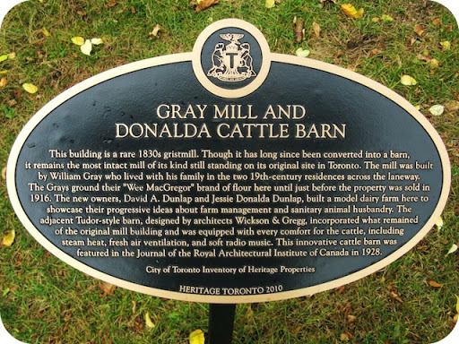 Gray Mill and Donalda Cattle Barn
