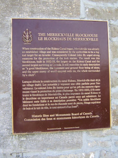 The Merrickville Blockhouse
