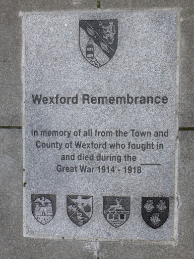 Plaque, Wexford Remembrance