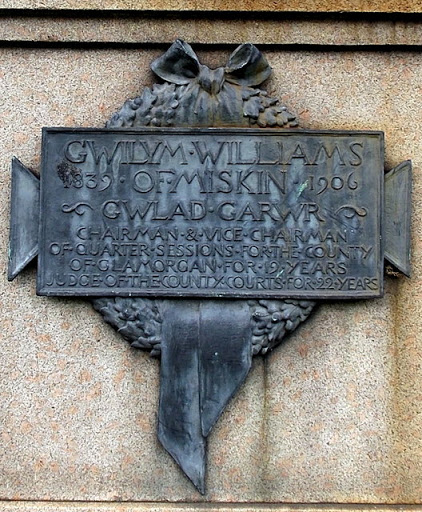 Gwilym Williams plaque, Cardiff
