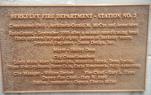 Berkeley Fire Station No. 2