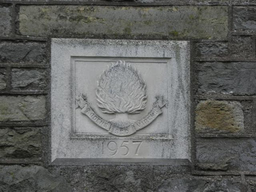 "Burning Bush" plaque, Omagh