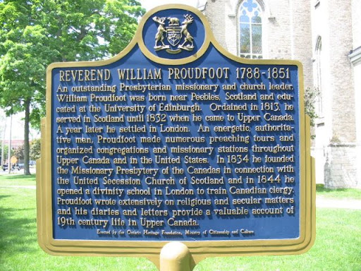 Reverend William Proudfoot 1788-1851