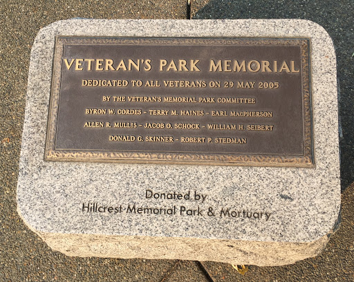 Veteran's Park Memorial