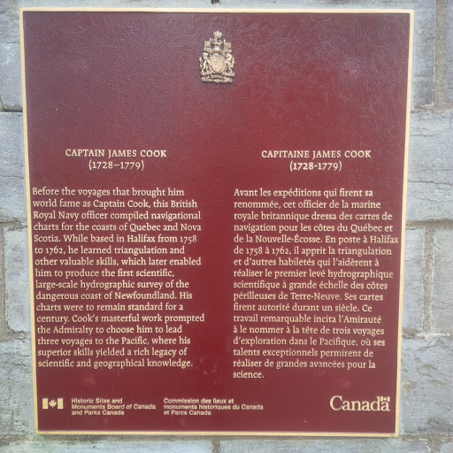 Captain James Cook Monument - Fort Needham Memorial Park