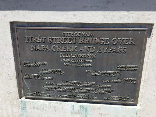 First Street Bridge over Napa Creek and Bypass