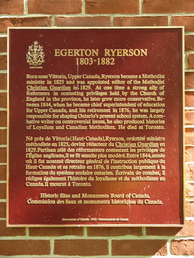Egerton Ryerson 1803-1882