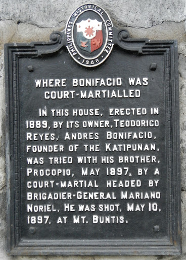 Bonifacio Trial House historical marker