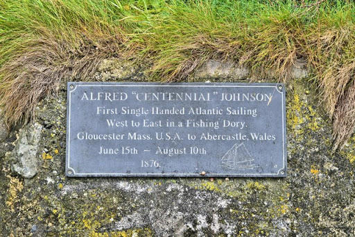 Alfred Johnson, single handed sailor