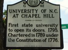 UNIVERSITY OF N.C. AT CHAPEL HILL