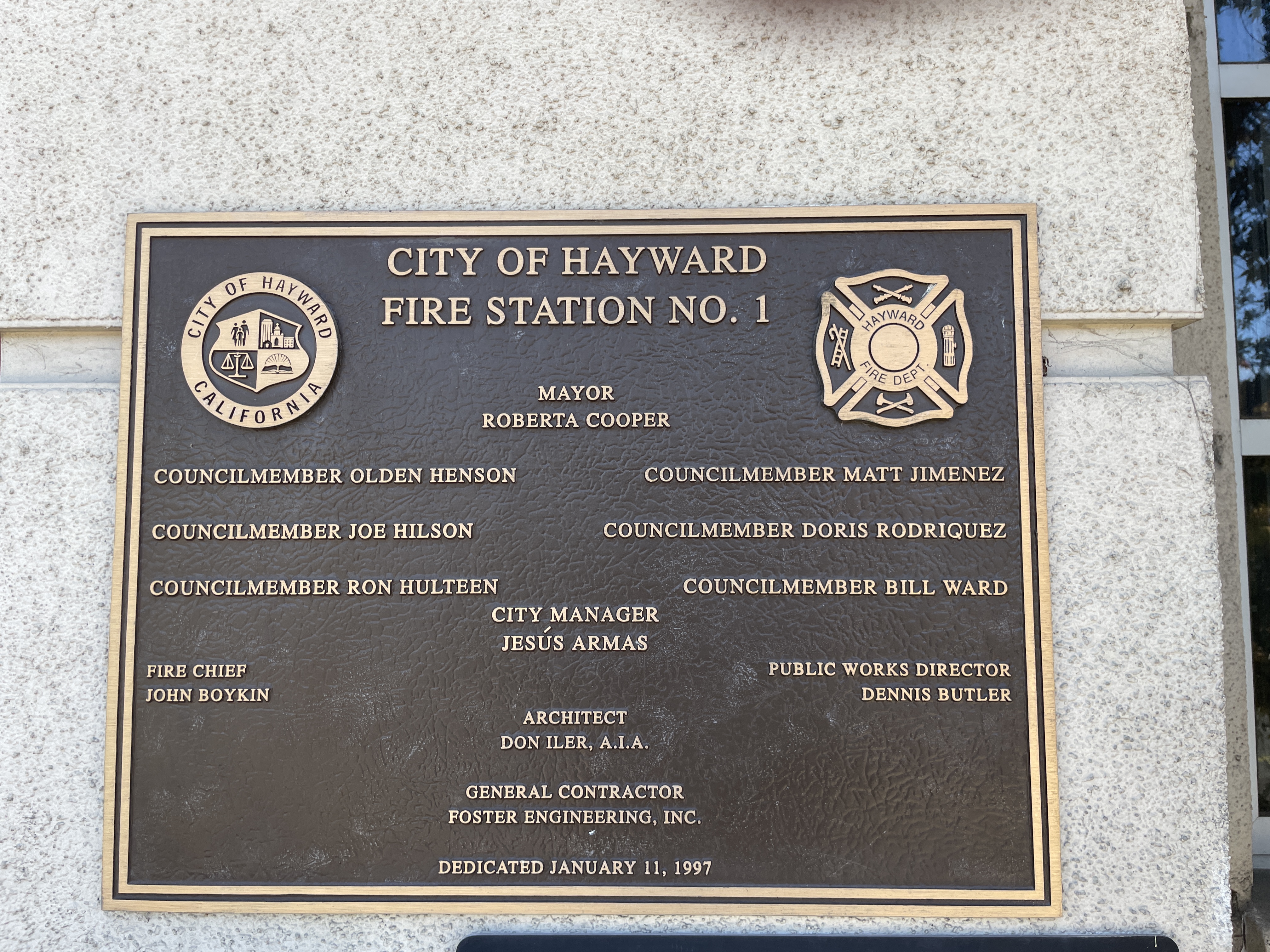 Cityof Hayward Fire Station No. 1