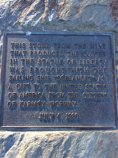 Produced the Copper in the Statue of Liberty