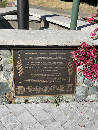 Clayton Military Service Memorial