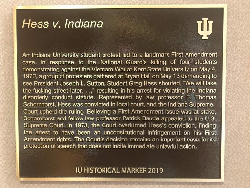 Hess v. Indiana