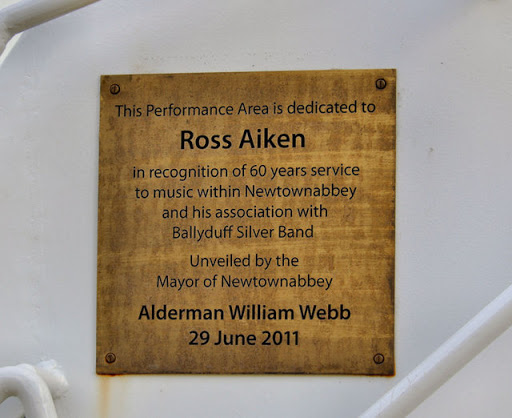 Plaque, Jordanstown