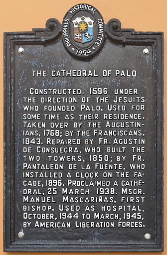 The Cathedral of Palo historical marker