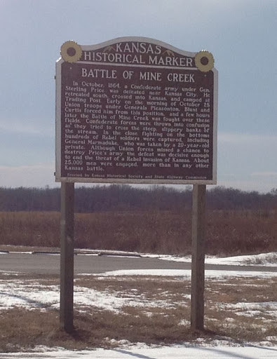 BATTLE OF MINE CREEK