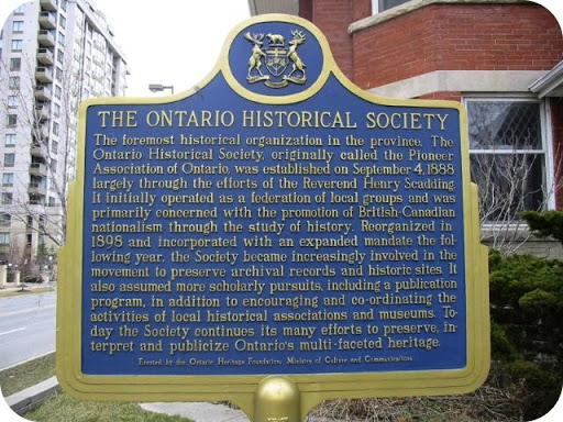 The Ontario Historical Society