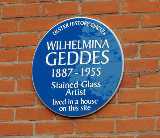 Wilhelmina Geddes plaque, Belfast