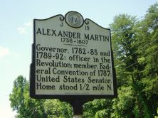 ALEXANDER MARTIN 1783-1807