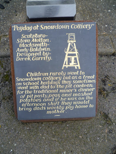 Plaque at Aylesham