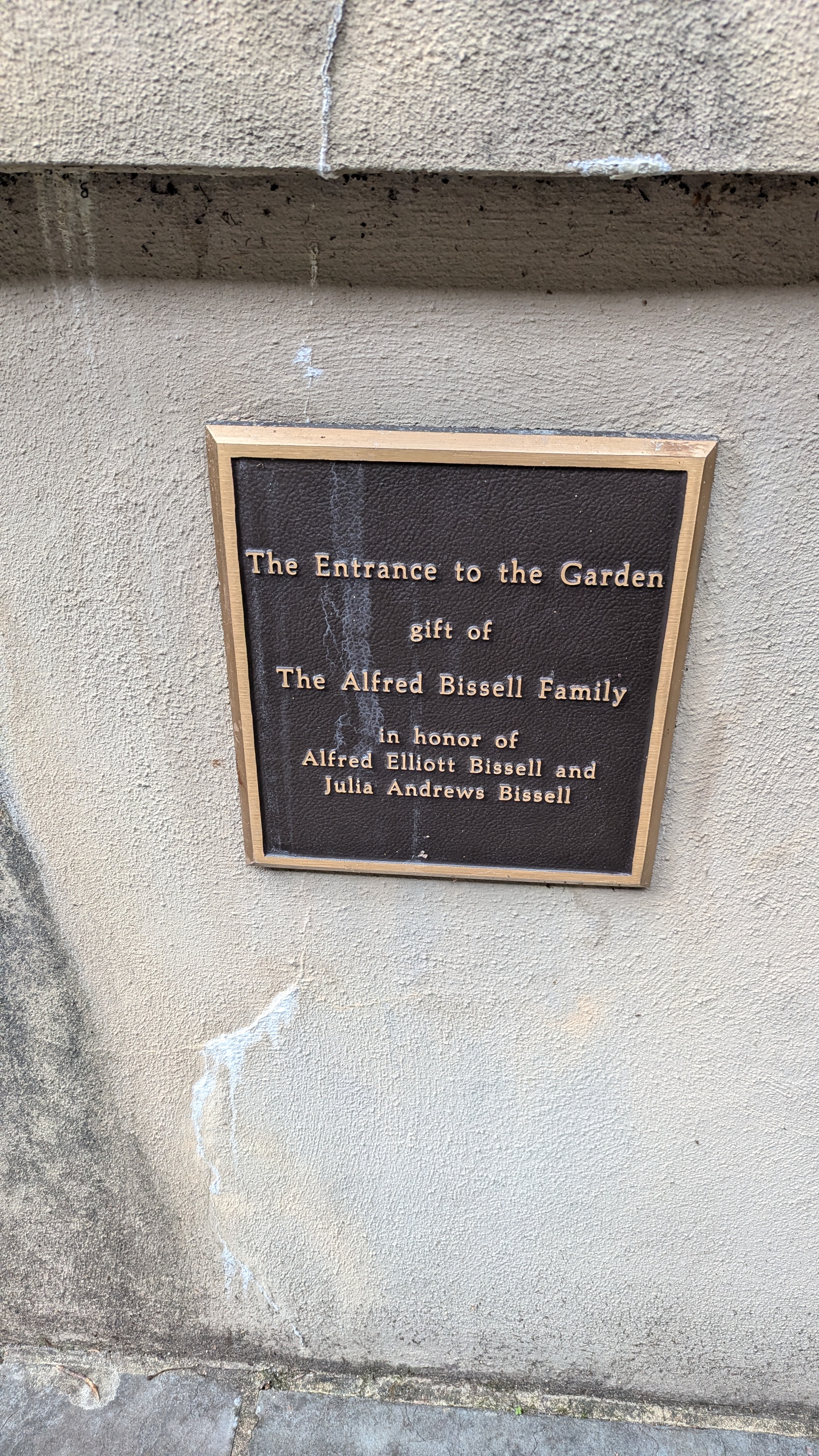 The Entrance to the Garden
