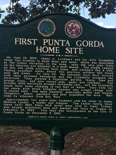 FIRST PUNTA GORDA HOME SITE