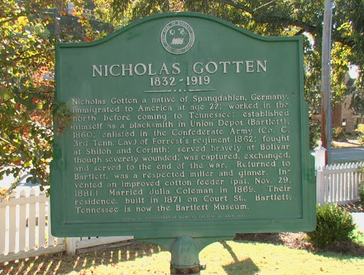 Nicholas Gotten
1832-1919