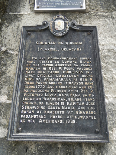 Church of Quingua historical marker