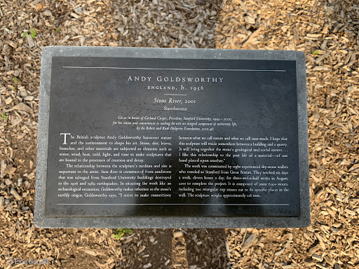 Stone River by Andrew Goldsworthy