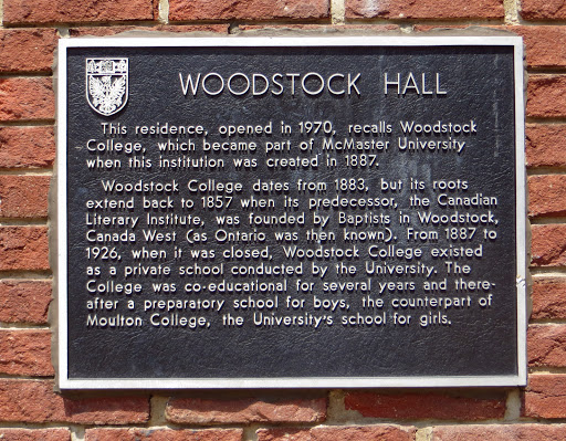 Woodstock Hall  (A McMaster University student residence)