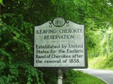 CHEROKEE INDIAN RESERVATION