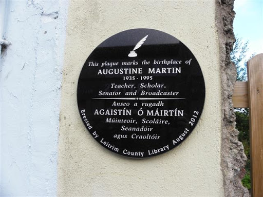 Plaque, Augustine Martin