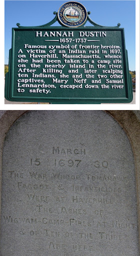 Hannah Dustin Memorial in Boscawen, NH