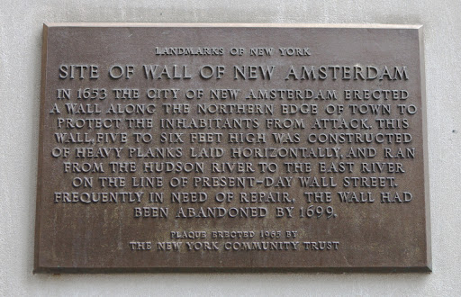 Dedicated NYC Plaque