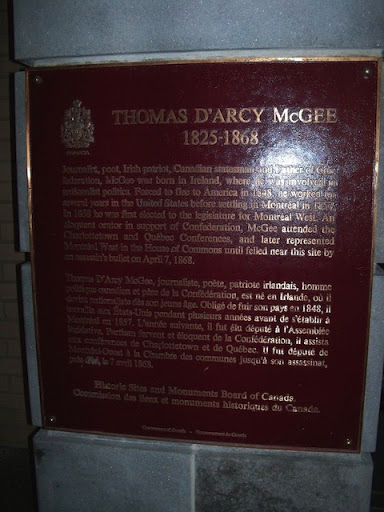 Thomas D'Arcy McGee 1825-1868