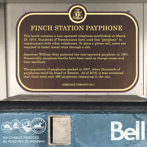 Finch Station Payphone