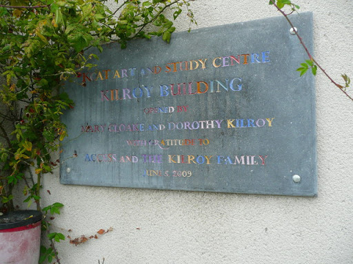 Plaque on the Kilroy Building