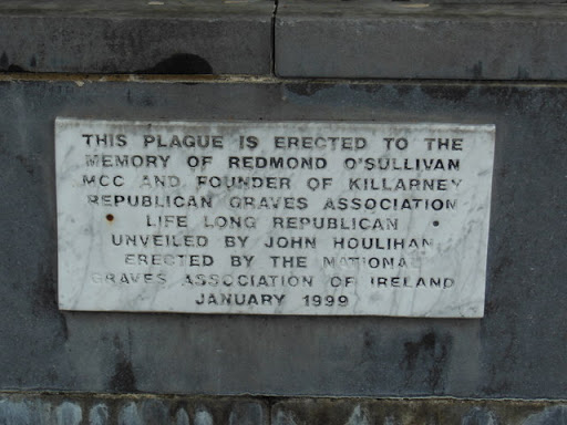 IRA Memorial on St Anne's Road, Killarney