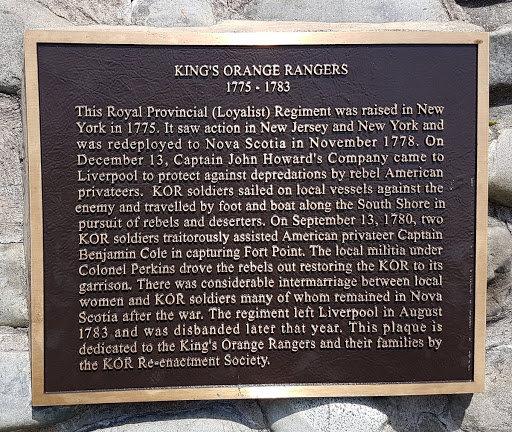 King's Orange Rangers, 1775-1782
